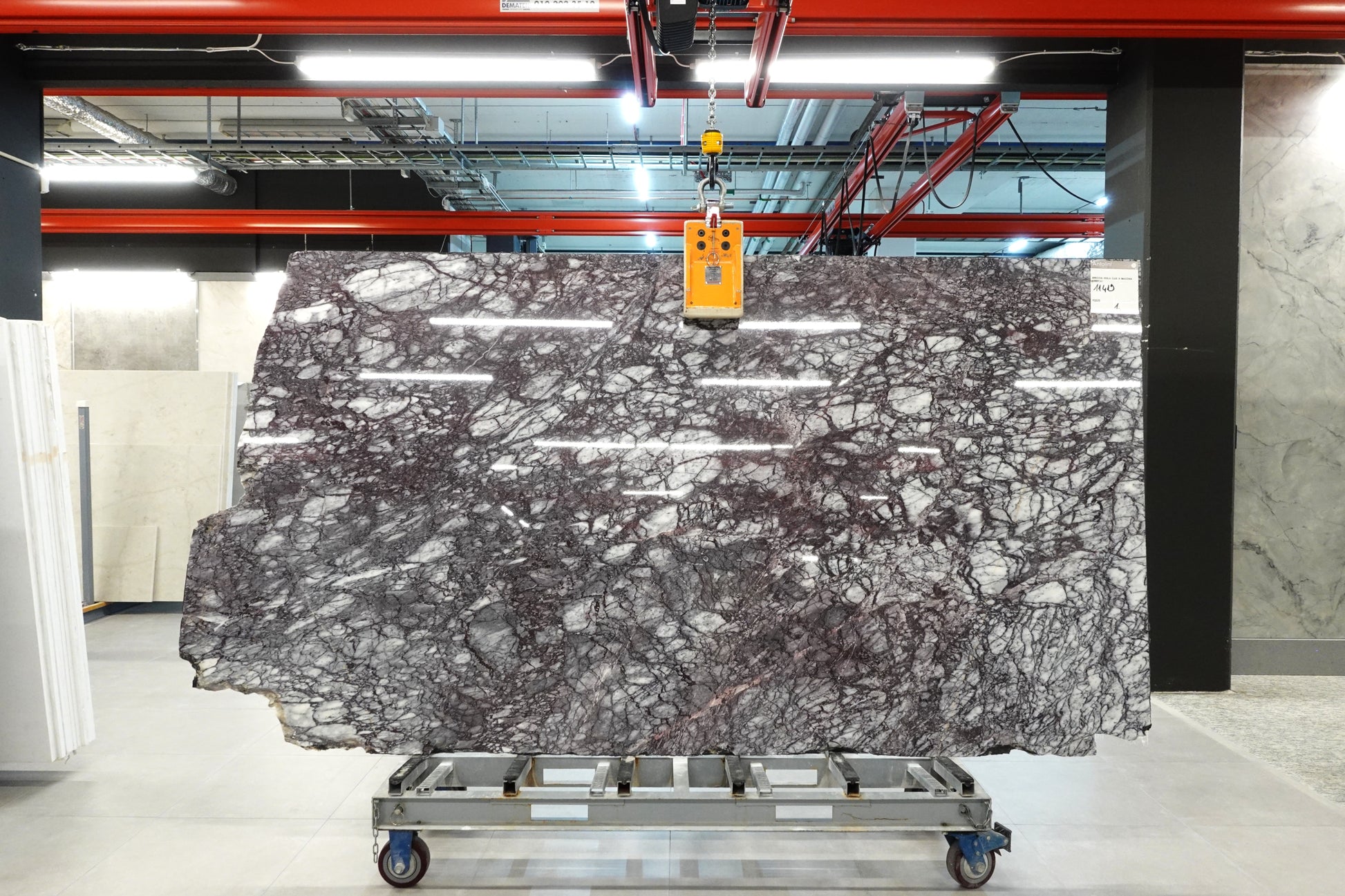 Marmor Beccia Viola 20mm polerad